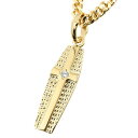 18金 ネックレス 18k 喜平用 イエローゴールドk18 ダイヤモンド キヘイ ペンダントトップ クロス コフィン 棺 チェーン 人気 コントラッド 東京 ユニセックス 男女兼用(4)