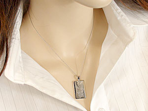 プラチナ ネックレス メンズ 人気 文字入れ 刻印 ペンダントトップ プレート ネームプレート 男性 送料無料 スタンダード プレゼント ギフト 普段使い