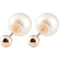 ピアス 丸玉 3mm ピンクゴールドk10 スタッド ユニセックス ファースト 地金 パールキャッチ 10金 シンプル 真珠 フォーマル 送料無料 人気 普段使...