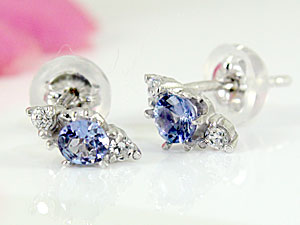 国際ブランド プラチナ ピアス メンズ タンザナイトピアスダイヤモンド ダイヤ 900pt900ダイヤ 男性用 宝石 Skyluxeroofing Com