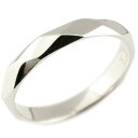 10金 ゴールド リング メンズ ホワイトゴールドk10 ダイヤ柄 婚約指輪 指輪 カットリング 菱形 地金 人気 男性 シンプル ファッションリング