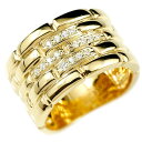 10金 ゴールド リング メンズ ダイヤモンドリング 指輪 イエローゴールドk10 メタルバンド 時計ダイヤ 幅広 太め ストレート 人気 男性 シンプル ファッションリング