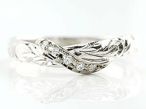 【10%OFFクーポンセール】 ハワイアンジュエリー プラチナ リング メンズ ピンキー...