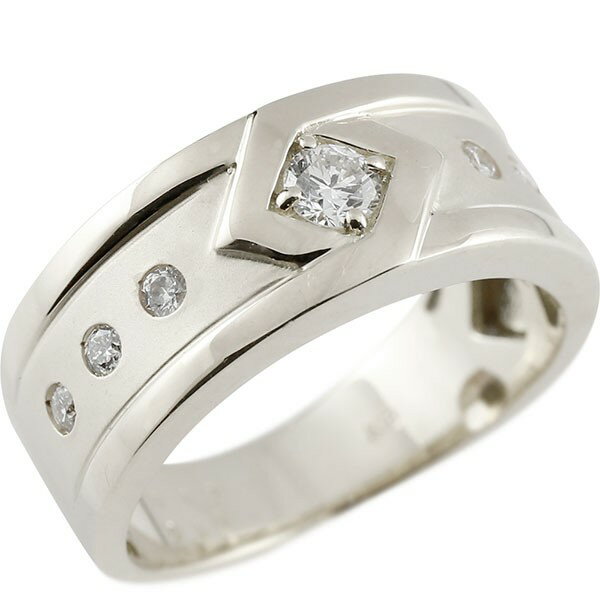 プラチナ リング メンズ ダイヤモンド ピンキー 指輪 pt900 指輪 ダイヤ 人気 男性 シンプル ファッションリング スタンダード プレゼント ギフト