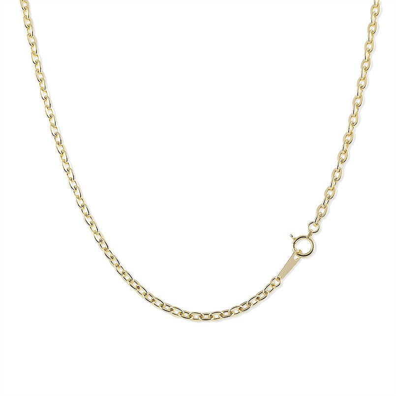 18金 ネックレス チェーン だけ チェーンのみ 60cm 丸アズキチェーン イエローゴールドk18 3ミリ幅 15g 地金 ロングシンプル 丸小豆 男女兼用 ...