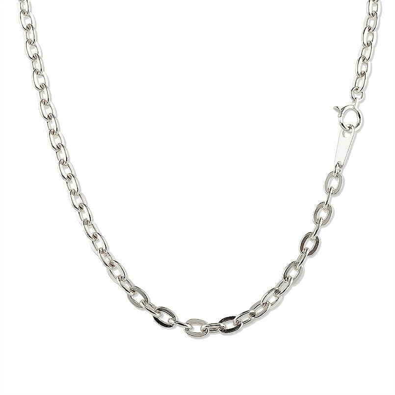 プラチナ ネックレス チェーン だけ チェーンのみ シンプル メンズ 60cm 丸アズキチェーン pt850 4ミリ幅 27g 地金 男性 メンズネックレス 丸...