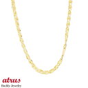 18金 ネックレス レディース チェーンだけ のみ 42cm 太め ゴールド 18k 金 チェーン イエローゴールド 人気 おしゃれ 送料無料