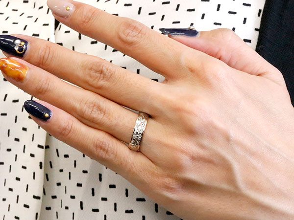 【10%OFFクーポンセール】 ペアリング 2個セット ハワイアンジュエリー 結婚指輪 ...