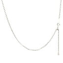 18金 ネックレス チェーン だけ レディース K18 18k ネックレスチェーン 45cm アジャスター 付き スライド式 中空シャイン ホワイトゴールドk1...