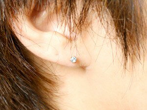 ピアス プラチナ プレゼント シンプル 推し 推しカラー メンカラー メンバーカラー スタッドピアス 一粒 選べる天然石 pt900 宝石 誕生石 女性 ユニセックス 男女兼用 人気【最短発送】