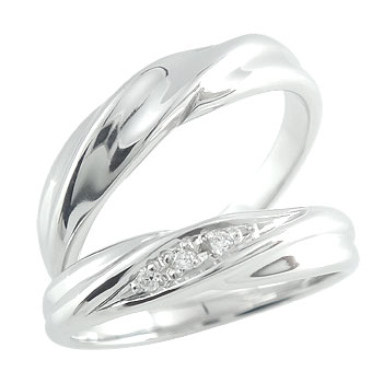 ペアリング カップル 2個セット 結婚指輪 マリッジリング シルバー キュービックジルコニア ストレート プレゼント 女性 送料無料 人気 ウェディング 結婚式...