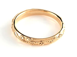 【10%OFFクーポンセール】 ペアリング ゴールド 2個セット 結婚指輪 マリッジリン...