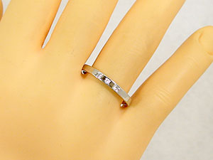 ペアリング プラチナ ダイヤモンド リング 結婚指輪 マリッジリング リング ペア ダイヤモンド 結婚式 ダイヤ ストレート カップル プレゼント 女性 人気 ウェディング 2個セット 記念日 誕生日 普段使い 2本セット シンプル