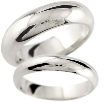 結婚指輪 ホワイトゴールドk18 ペア