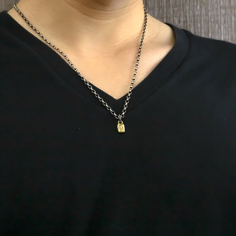 【10%OFFクーポンセール】 ペンダントトップ 純金 24k メンズ ダイヤモンド 一粒 ...