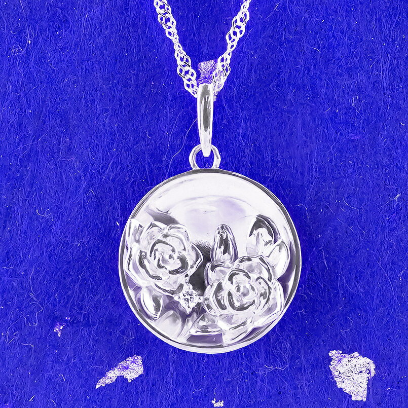 ペンダントトップ プラチナ プラチナ999 レディース ローズディッシュ ダイヤモンド Pt999 薔薇 花 フラワー バラ ペンダント ダイヤ 女性 プレゼン...