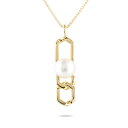 18金 ペンダントトップ ネックレス パール アコヤ真珠 ゴールド 18k イエローゴールドk18 ベネチアン チェーン 真珠男子 パール男子 6月誕生石 おし...