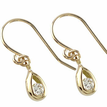 �եå��ԥ��� 18k �ԥ��� 18�� ������ ��γ �ɥ��å� ��������� 0.10ct ���������������k18 ŷ���� ������� �ɤ��ԥ��� ����̵�� ���...