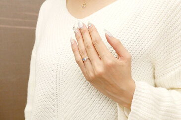 アイオライト ホワイトゴールドk18リング ダイヤモンド 指輪 ピンキーリング 一粒 大粒 k18 レディース 宝石 送料無料