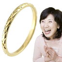 18金 リング ピンキーリング イエローゴールドk18 極細 指輪 華奢 アンティーク調 ばぁばリング お誕生日敬老の日 長寿お祝い ストレート 送料無料 ユニセックス 男女兼用 18k 人気 普段使い
