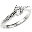 婚約指輪 リング ダイヤモンド シルバー エンゲージリング ダイヤ 0.3ct 一粒 大粒 指輪 ピンキーリング sv925 宝石 男女兼用 ファッションリング...
