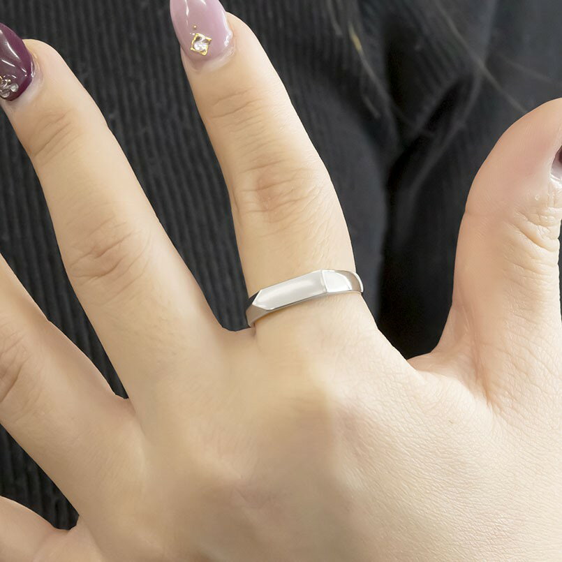 10金 リング ゴールド 印台 シグネットリング 指輪 地金 ホワイトゴールドk10 婚約指輪 エンゲージリング ピンキーリング 人気 男女兼用 ファッションリング 大人 プレゼント ギフト