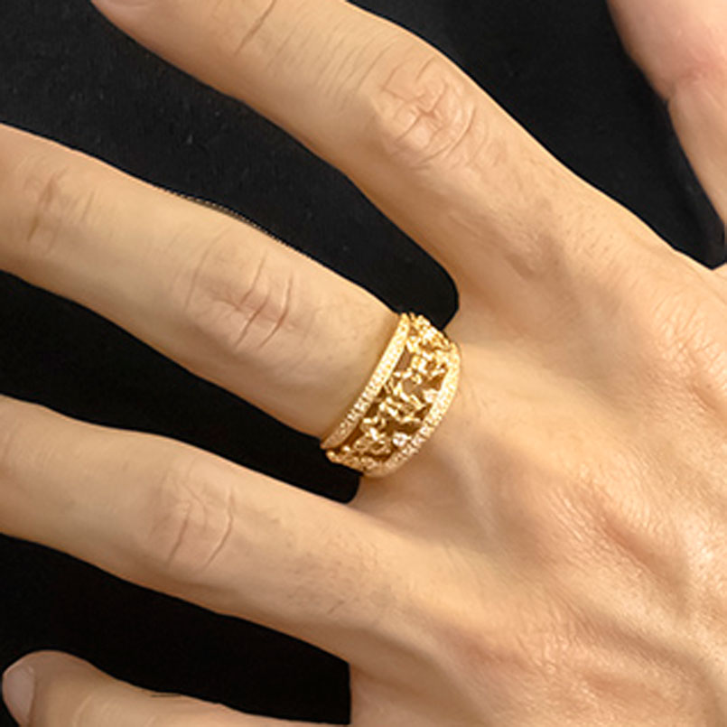 【10%OFFクーポンセール】 ピンキーリング レディース 18金 18k 馬 ダイヤモンド ...