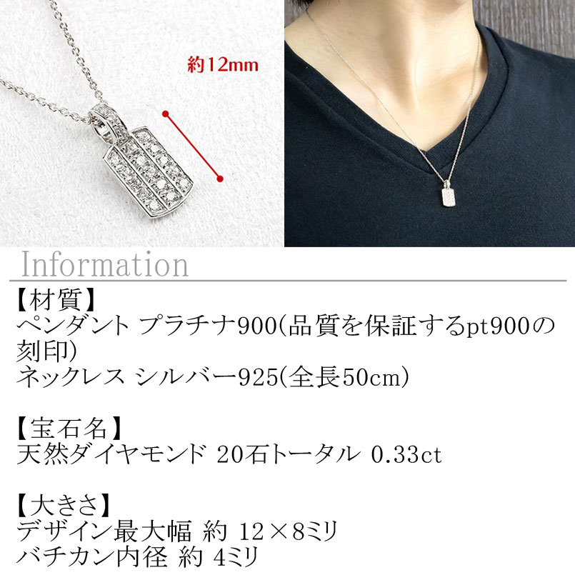 【10%OFFクーポンセール】 プラチナ ネックレス チャーム メンズ ペンダントトップ...