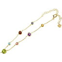 18金 ブレスレット アミュレット 18k イエローゴールドk18 ブレス 天然石 7色 シンプル 宝石 プレゼント おしゃれ 大人 人気 普段使い ユニセック...