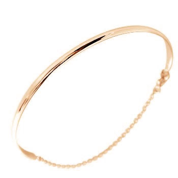 18金 ブレスレット ピンクゴールドk18 送料無料 ユニセックス 男女兼用 18k 人気 普段使い