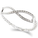 シルバー ブレスレット ダイヤモンド 喜平 インフィニティ sv925 キヘイ 無限 ダイヤ 人気 コントラッド東京 ユニセックス 男女兼用