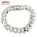 ブレスレット プラチナ メンズ ダイヤ ダイヤモンド 中折式金具 ダブルストッパー付 pt900 pt850 幅広 太め コントラッド 東京 ユニセックス 男女...