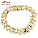 k18 18金 ブレスレット メンズ ダイヤ ダイヤモンド 中折式金具 ダブルストッパー付 ゴールド イエローゴールドk18 18k 幅広 太め コントラッド ...