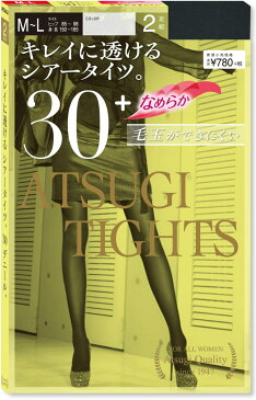 【5,000円以上送料無料】【アツギ/ATSUGI】アツギタイツ/ATSUGI TIGHTS　30デニール　2足組　タイツ　FP78312P