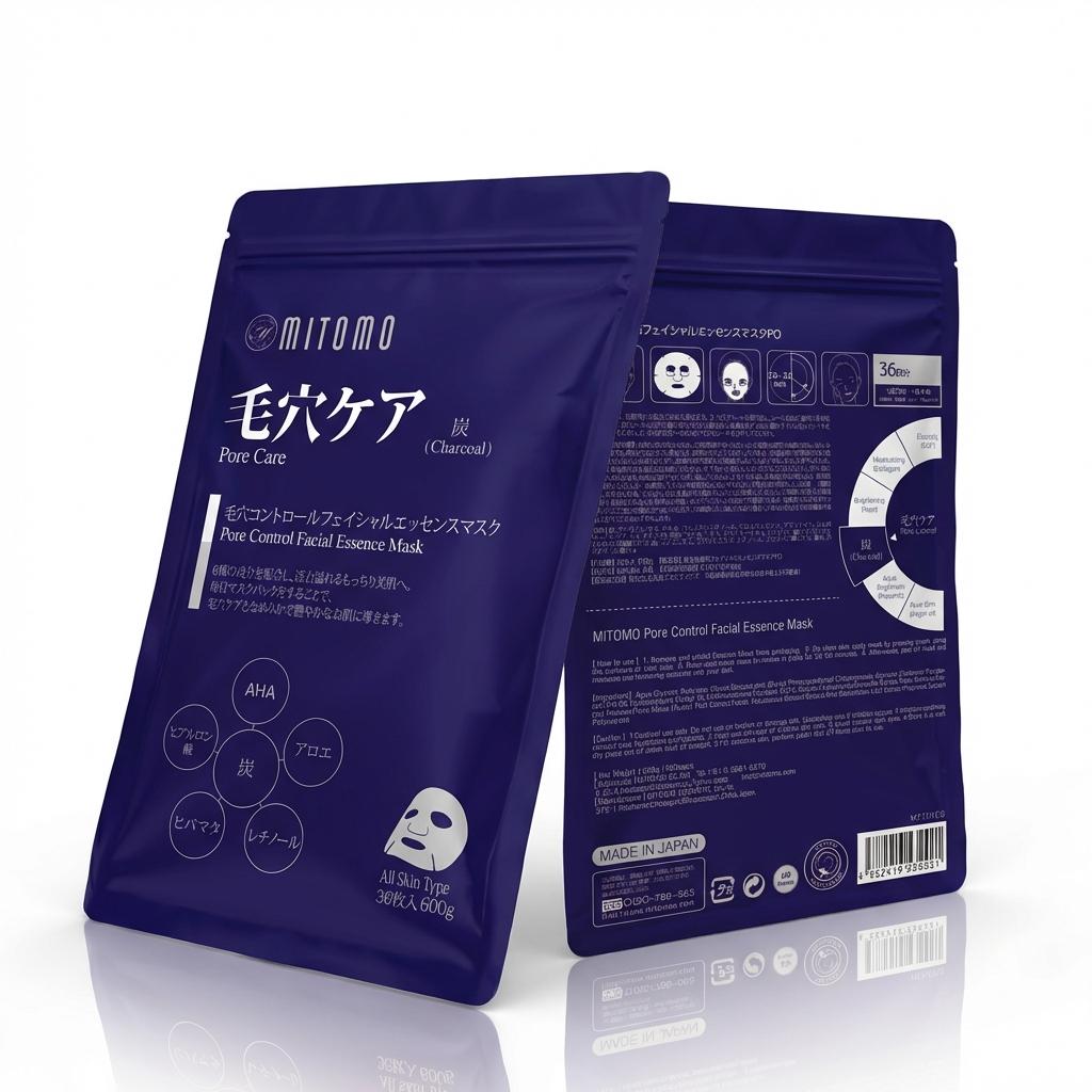 樂天商城 - 美友 ミトモ MT101E 炭 チャコール Charcoal 毛穴ケア36枚 大容量 毛穴コントロール フェイスパック エステ【MTSA00101-E-3】