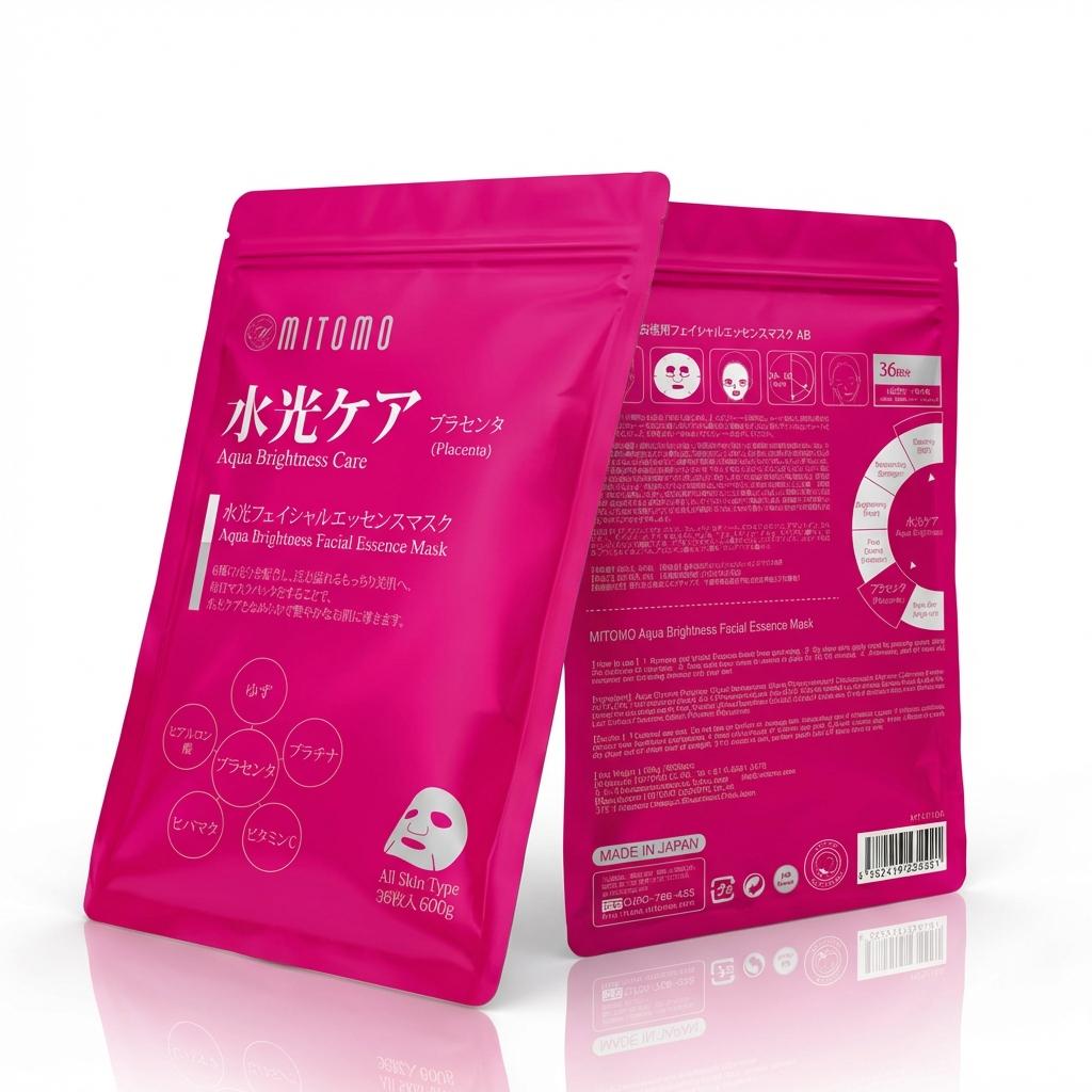 樂天商城 - 美友 ミトモ MT101E プラセンタ Placenta 水光ケア36枚 大容量 アクアブライトニング フェイスパック エステ【MTSA00101-E-4】