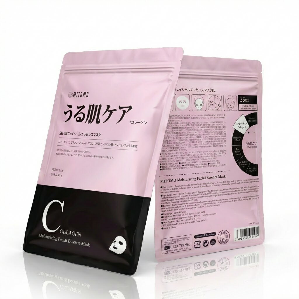 樂天商城 - 美友 ミトモ MT505E コラーゲン Collagen うる肌ケア 35枚 大容量 潤い フェイスパック エステ【MTSA00505-E-1】