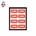 セール20%off CHUMS チャムス ステッカーチャムスロゴミニ Sticker CHUMS Logo Mini ( 雑貨 ステッカー ) CH62-008...