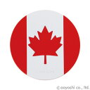 国旗柄コースター カナダ ワールドフラッグコースター CANADA 027963