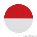 国旗柄コースター コースター インドネシア ワールドフラッグコースター INDONESIA 028335