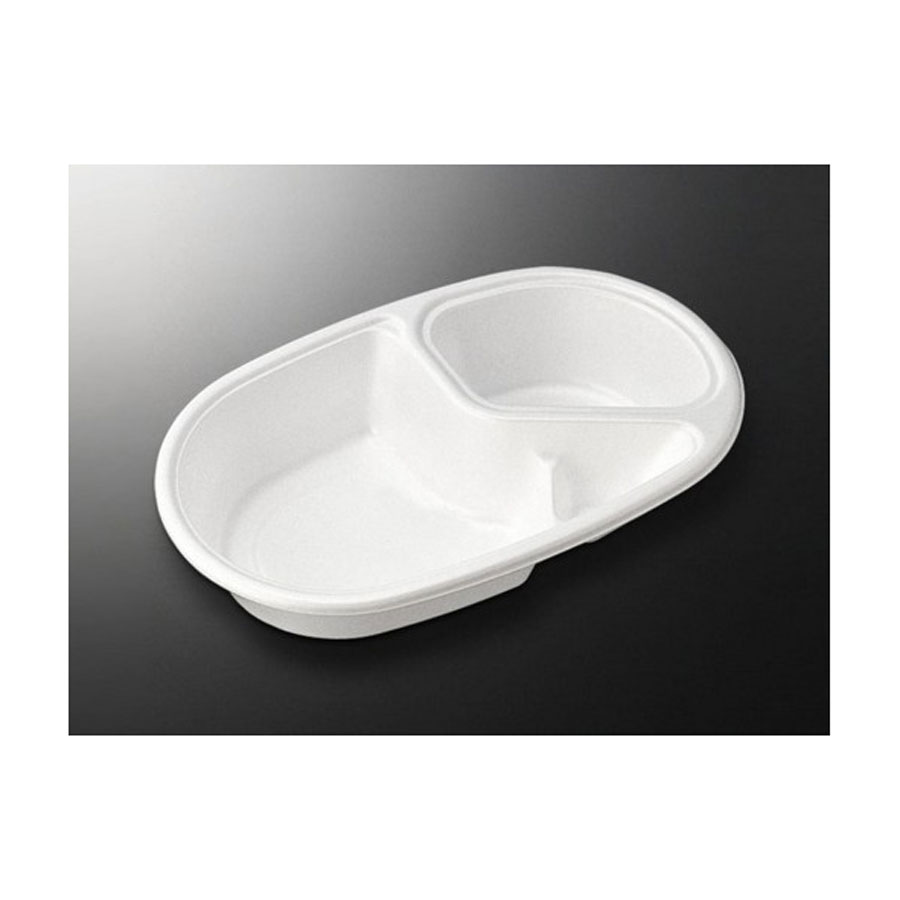 カレー容器　本体のみ800個　240x148x45mm ※電子レンジ不可 ※沖縄・離島 送料別途 CFカレーNo.1本体　※..