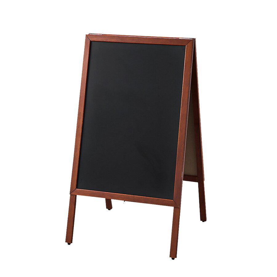 ブラックボード&パネルスタンド(両面)　W610×H1110mm　マーカー・チョーク用　PBD110-1 パネルスタンド..