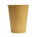 厚紙未晒紙コップ 420ml(12オンス) 1,000個 KMA-360ナチュラル ※北海道・沖縄・離島 送料別途 KMA-360-NAT クラフト