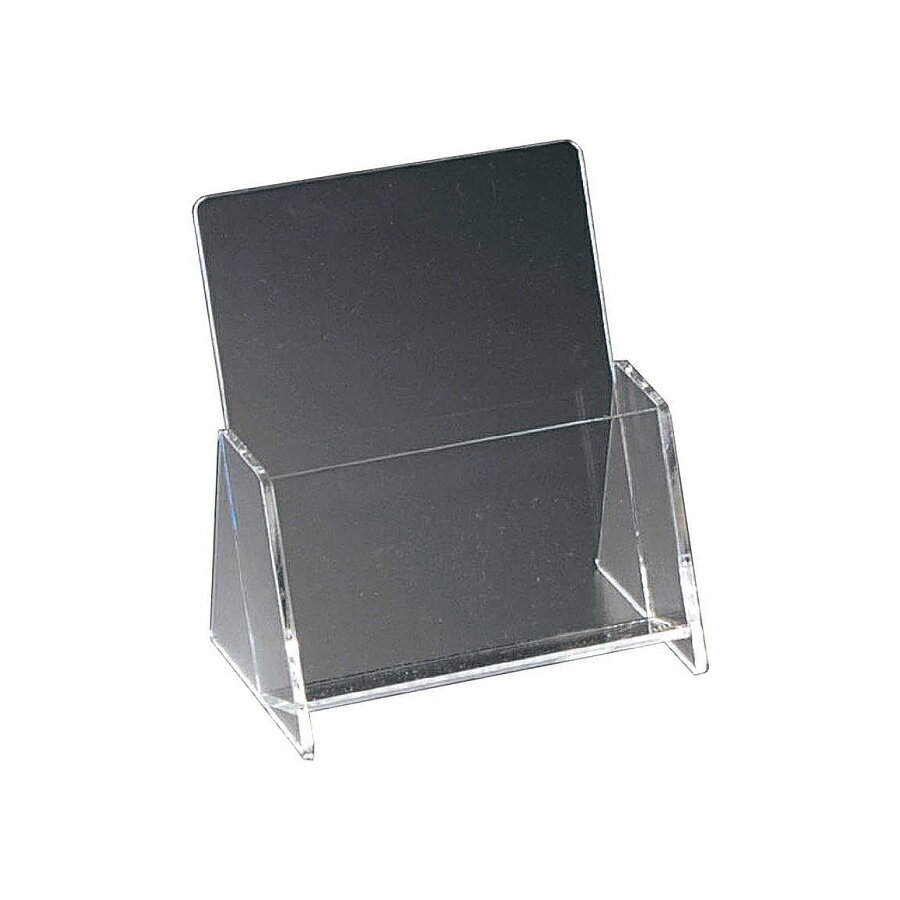 アクリルパンフレットスタンド　A4 三つ折り1段　CL-121　カタログスタンド　えいむ(Aim)　クリア 透明..