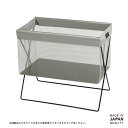 サイドワゴン・メッシュ Mサイズ グレー M-056 手荷物入れ 4990630056033 サキ(SAKI COLLECTION) ボックス【バックケース 荷物入れ バスケット サニタリーバスケット 荷物置き台 】(3)