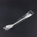 マドラースプーン 160mm 白・フィルム梱包 3,000本 マドラースプーン#160白単袋入【テイクアウト・イベント・業務用・使い捨て食品容器】