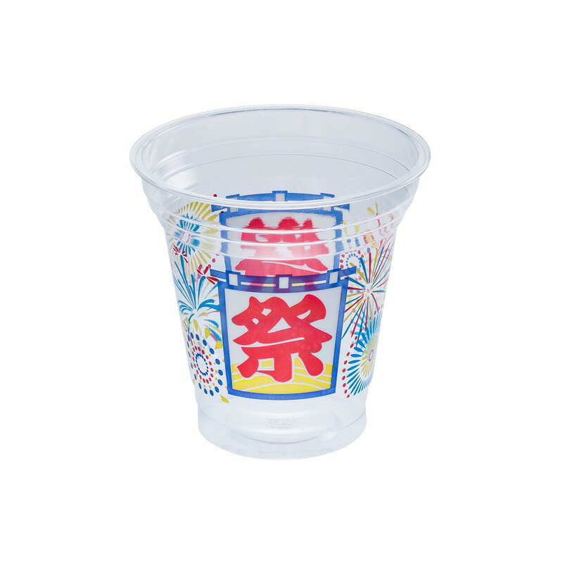 プラスチックカップ　360ml(10オンス)　96mm口径 1,000個 (PET製)　花火　※北海道・沖縄・離島 送料別途 ※個人宅配送不可 （東名化学）