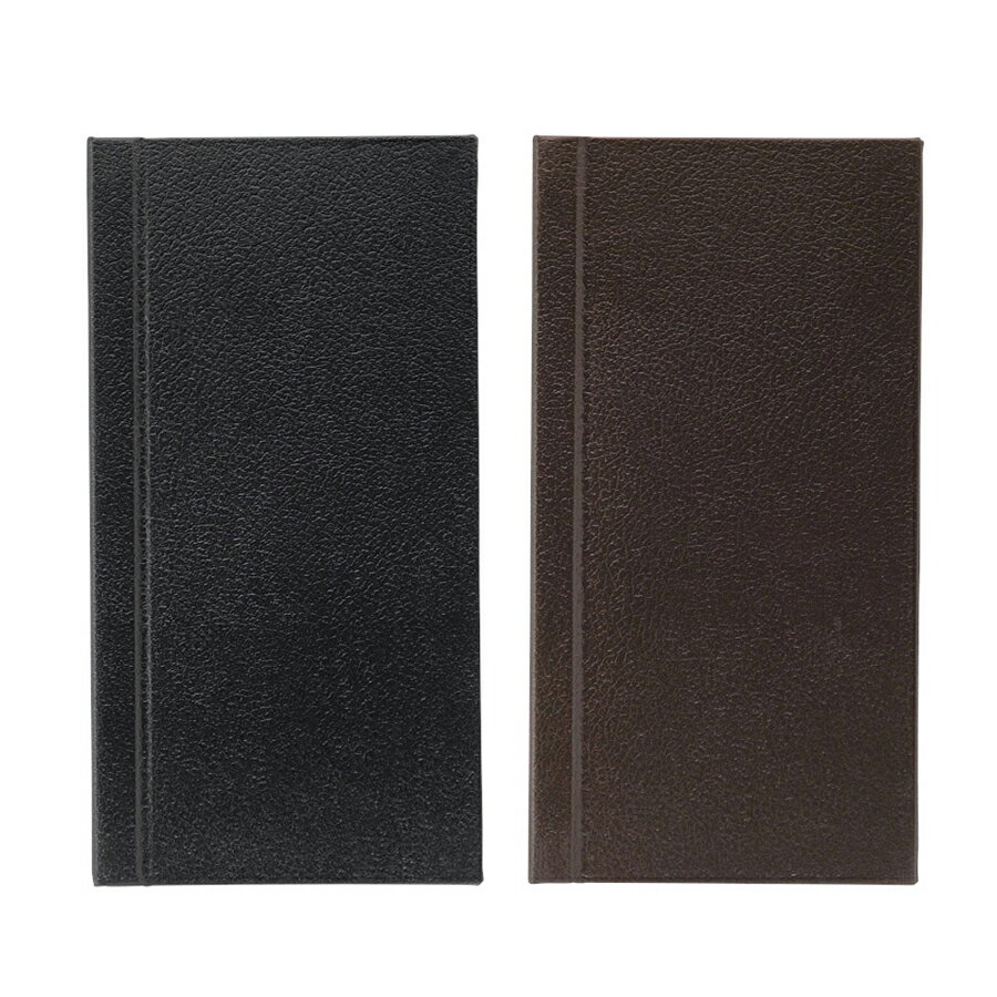 洋風メニューブック 【縦小】・4ページ仕様 スライドタイプ レザータッチ SB-925