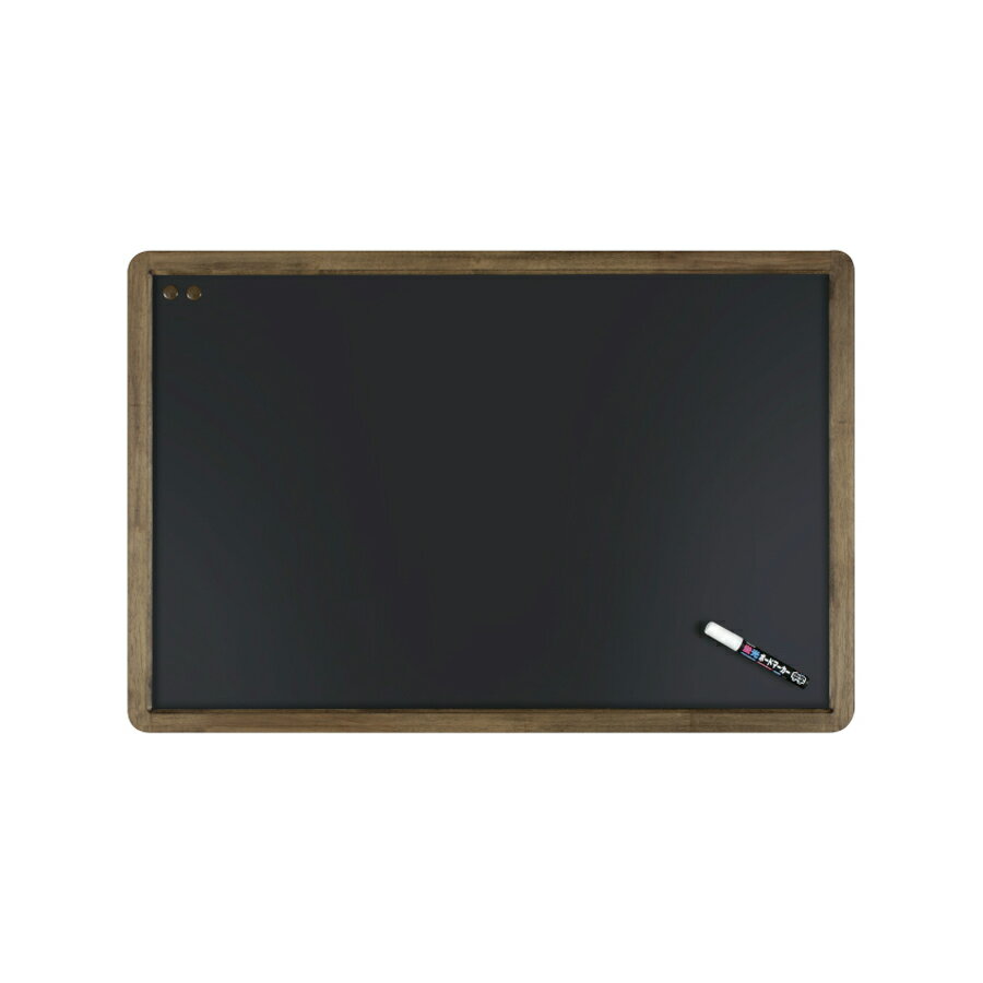 黒板　アンティークブラックボード　LNB700　片面・A1サイズ　メニューボード　マーカー付・チョーク使用可