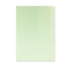 メニュー用紙　ライトグリーン・A4　1冊500枚入り　北越紀州製紙　Newファインカラー